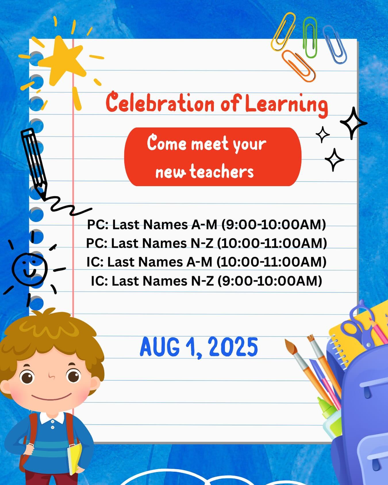  Celebration of Learning